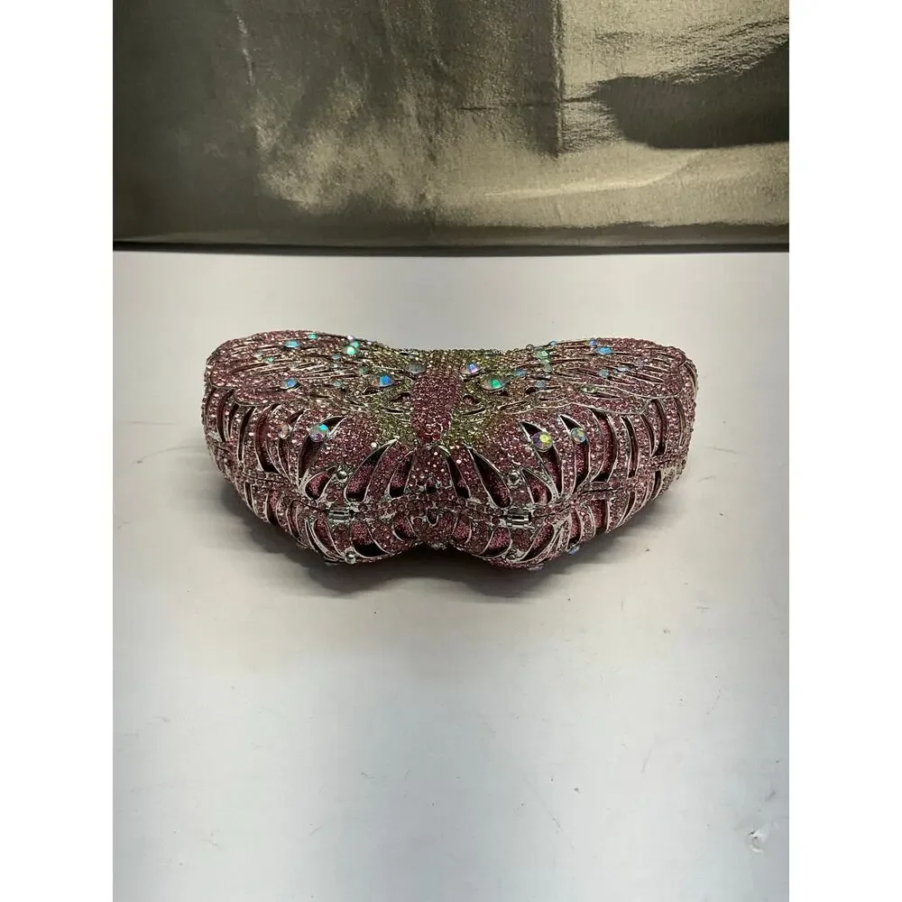 Butterfly FLY AWAY BLING LUXE CLUTCH